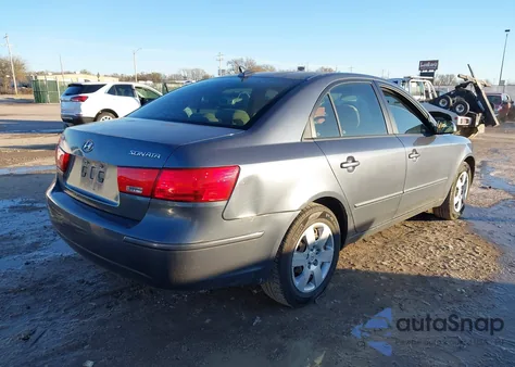 2009 Hyundai Sonata Gls из США, поврежденный, VIN 5NPET46CX9H557200